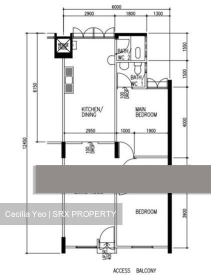 Blk 542 Bedok North Street 3 (Bedok), HDB 3 Rooms #210911021